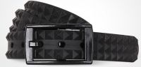 Licata) Light Sl Silicon Golf Belt (a-type, Black)  