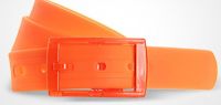 Licata) Light Sl Silicon Golf Belt (b-type, Orange)  