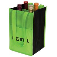 Non Woven Four Bottle Bag