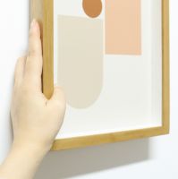 European teak solid wood picture frame