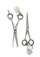 Barbar and thining scissor set