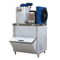 ICESNOW 1000KG/DAY AUTOMATIC FLAKE ICE MACHINE FOR FISH PROCESSING