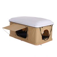 plastic shell rectangle rooftop tent