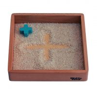 Sensory Wooden Toy Set with Montessori Tray (Beech Wood)