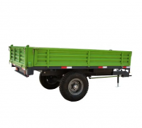Hot Selling 4 And 2 Wheel 8 Ton Tipping Trailer For Farm Used Attached With Tractor/hydraulic Dump 8 Ton Trailer For Sale