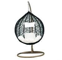 Indoor Egg Chair Basket Tassel Swing Hanging Handmade Knitted Patio Swing Chair Outdoor Hammocks Nordic 