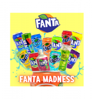 Fanta Soda Pack Of 24x 330ml Can 500ml 1.5l All Flavours Carbonated Drinks Fanta Exotic 330ml / Fanta Soft Drink