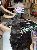 Vietnam Human Hair Black Double Non Bleaching