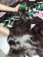 Vietnam Human Hair Black Double Non Bleaching