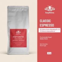 Espresso Blend Kopikina - 30% Arabica 70% Robusta - Coffee Beans - 500 Gr - Coarse Grind