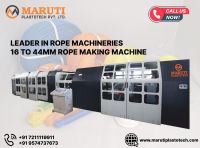 Best 12-32 &amp;amp;amp; 16-40 MM Rope Making Machine Manufacturer In India