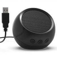 USB Computer Speaker for Laptop, Desktop, PC, USB-Powered External Speaker with Crystal Clear Sound, Loud Volume, Rich Bass, Direct Volume Control-F0226