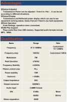 Gd-2015s-all 15w Fm Transmitter Fm Pll Transmitter Stereo Fm Broadcasting  Continuous Output Transmitter Radio Station