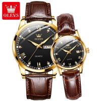 OLEVS 6896 Luxury Prices Mens Watch Brand Original Set Waterproof  Couple Watch Brand Watches