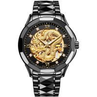 JSDUN 8840 oem custom  sports luxury watch Factory Stainless Steel Waterproof automatic Mechanical mens wrist watch