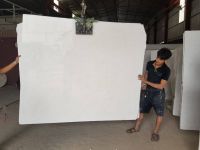 Pure Snow White Marble Tiles/Slabs/Blocks