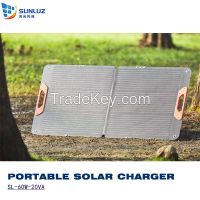 Folding Solar Charger, 60w 20v
