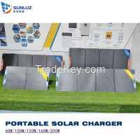 Folding Solar Charger, 60w 20v