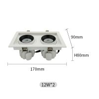 Hight Quality Led Down Lights From 12w To 90w