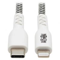 Usb C Male Plug To I5 Lightning Connector Black, White Round Unshielded