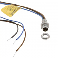 M8 3 Male Pins to Wire Leads Polyvinyl Chloride (PVC) 0.98' (300.00mm)