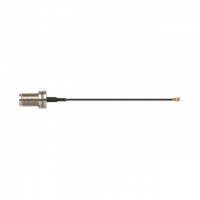 U.FL (UMCC), IPEX MHF1 Plug, Right Angle Female to TNC Jack 1.37mm OD Coaxial Cable