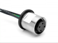 M29 4 (Power) Female Sockets to Wire Leads Polyvinyl Chloride (PVC) 3.28' (1.00m)