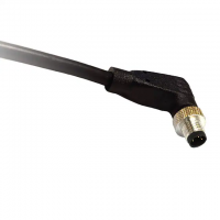 M5 A 3 Male Pins to Wire Leads Polyvinyl Chloride (PVC) 3.28' (1.00m)