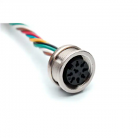 M16 8 Female Sockets to Wire Leads 3.28' (1.00m)