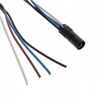 M12 T code 4 (Power) Male Pins to Wire Leads 1.64' (500.00mm)