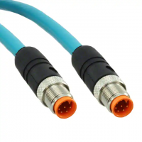 M12 8 Male Pins to M12 8 Receptacle Thermoplastic Elastomer (TPE) 82.0' (25.0m)