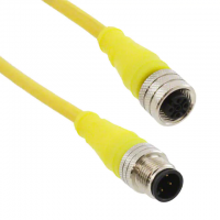 M12 4 Male Pins to M12 4 Plug Thermoplastic Elastomer (TPE) 98.4' (30.0m)