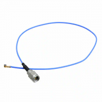 SSMT Jack, Right Angle Female to SMA Plug 1.30mm OD Coaxial Cable