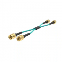 SSMP Socket (2) Female to SSMP Socket (2) 0.078" OD Coaxial Cable
