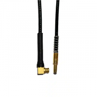 NANO Jack Female to SMPM Jack, Right Angle 0.047" Flexible Cable