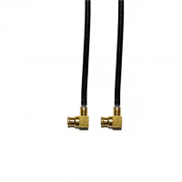 SMPM Jack, Right Angle Female to SMPM Jack, Right Angle 0.047" Flexible Cable