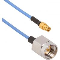 SMPM Jack Female to SMA Jack 0.047" Flexible Cable
