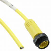 7/8" A 5 Male Pins to Wire Leads Polyvinyl Chloride (PVC) 6.56' (2.00m)