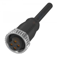 7/8" 4 Female Sockets to Wire Leads Polyurethane (PUR) 32.8' (10.00m)
