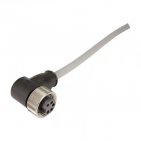 7/8" 5 (4 + PE) Male Pins to 7/8" 5 (4 + PE) Plug, Right Angle Polyvinyl Chloride (PVC) 6.56' (2.00m)