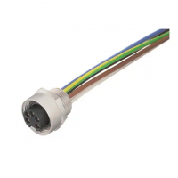 7/8" 5 (4 + PE) Female Sockets to Wire Leads 1.64' (500.00mm)