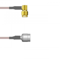 SMA Plug, Right Angle Male to TNC Plug RG-316 DS