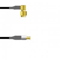 SMA Plug, Right Angle Male to MCX Plug RG-174