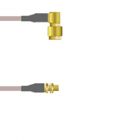 SMA Plug, Right Angle Male to MCX Socket RG-316