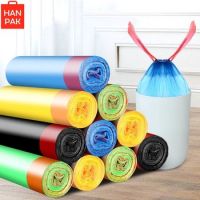 Best Drawstring Trash Bag quality packaging Hanpak from Manufacturer Plastic come from Vietnam OEM