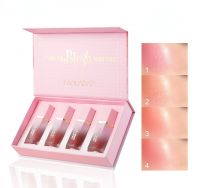 Long-lasting Matte Liquid Blush Stick Kit with Highlight and Contour for Natural Cheeks
