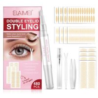 Glue-Free Invisible Double Eyelid Sticker 480 Count Eyelid Lifter Strips Double Eyelid Styling Tape for Hooded Eyes Droopy Lids