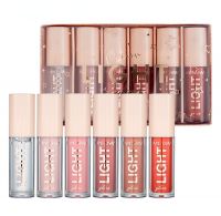 Mirrored Water Gloss Liquid Paint Glass Lip Gloss Makeup Gift Sets for Women