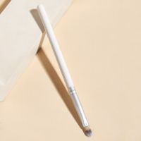 White Lip Smudge Brush for Makeup