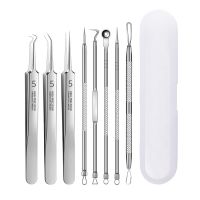 Stainless Steel High Precision Blackhead Remover Tool Comedones Extractor Acne Removal Kit for Blemish,Whitehead Popping